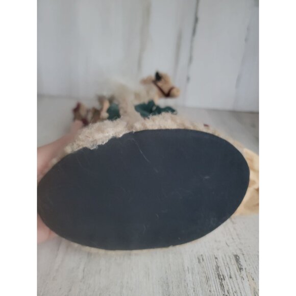 Unique Santa clause green cloak pony gifts xmas home decor - Picture 8 of 9